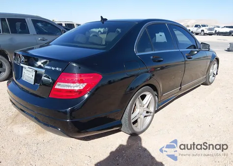2012 Mercedes-Benz C 250 Sport from USA, damaged, VIN WDDGF4HB3CA715708